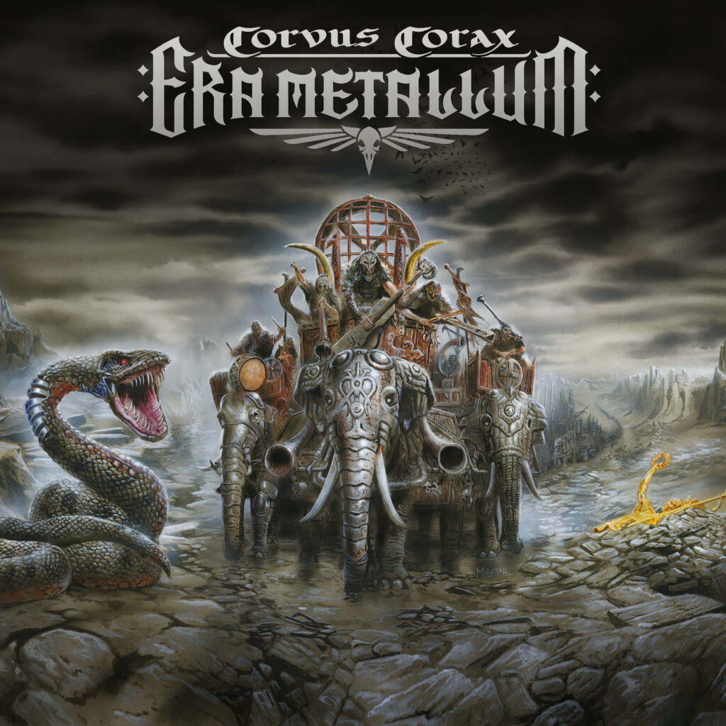 Corvus Corax Era Metallum Albumcover by Andreas Marschall